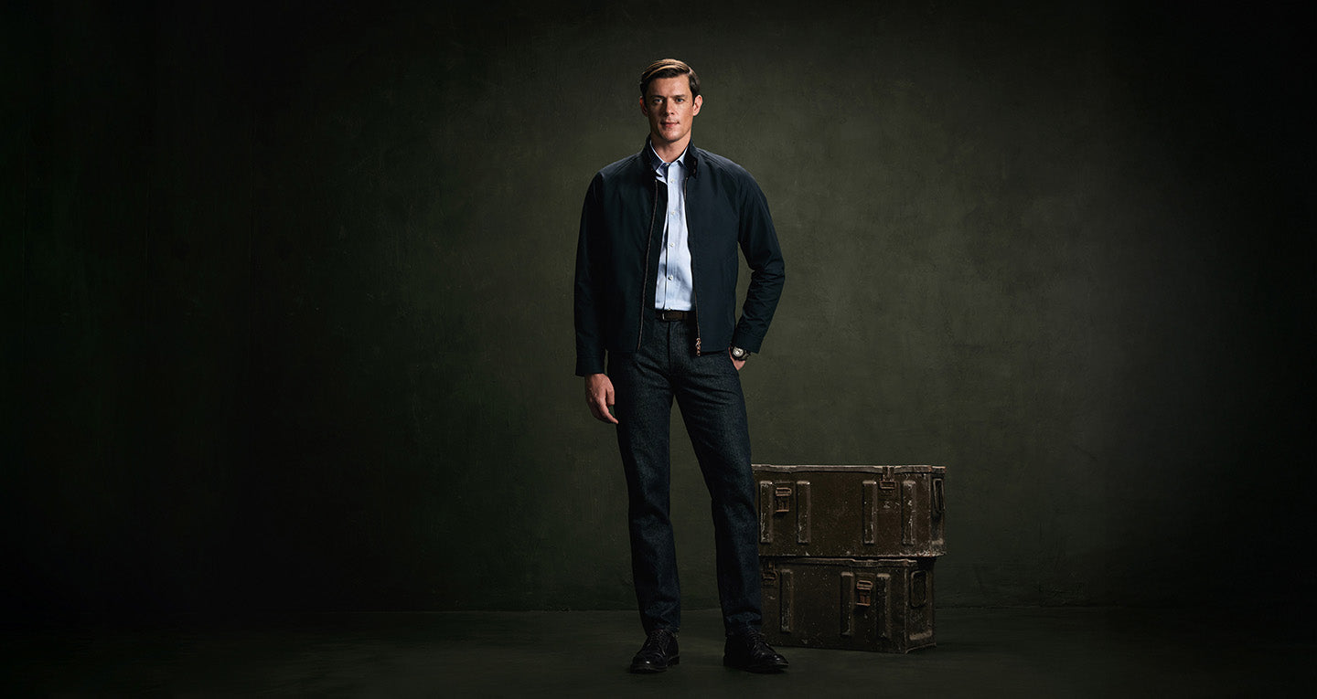 The Ventile® Harrington - Midnight Navy (Heroes)