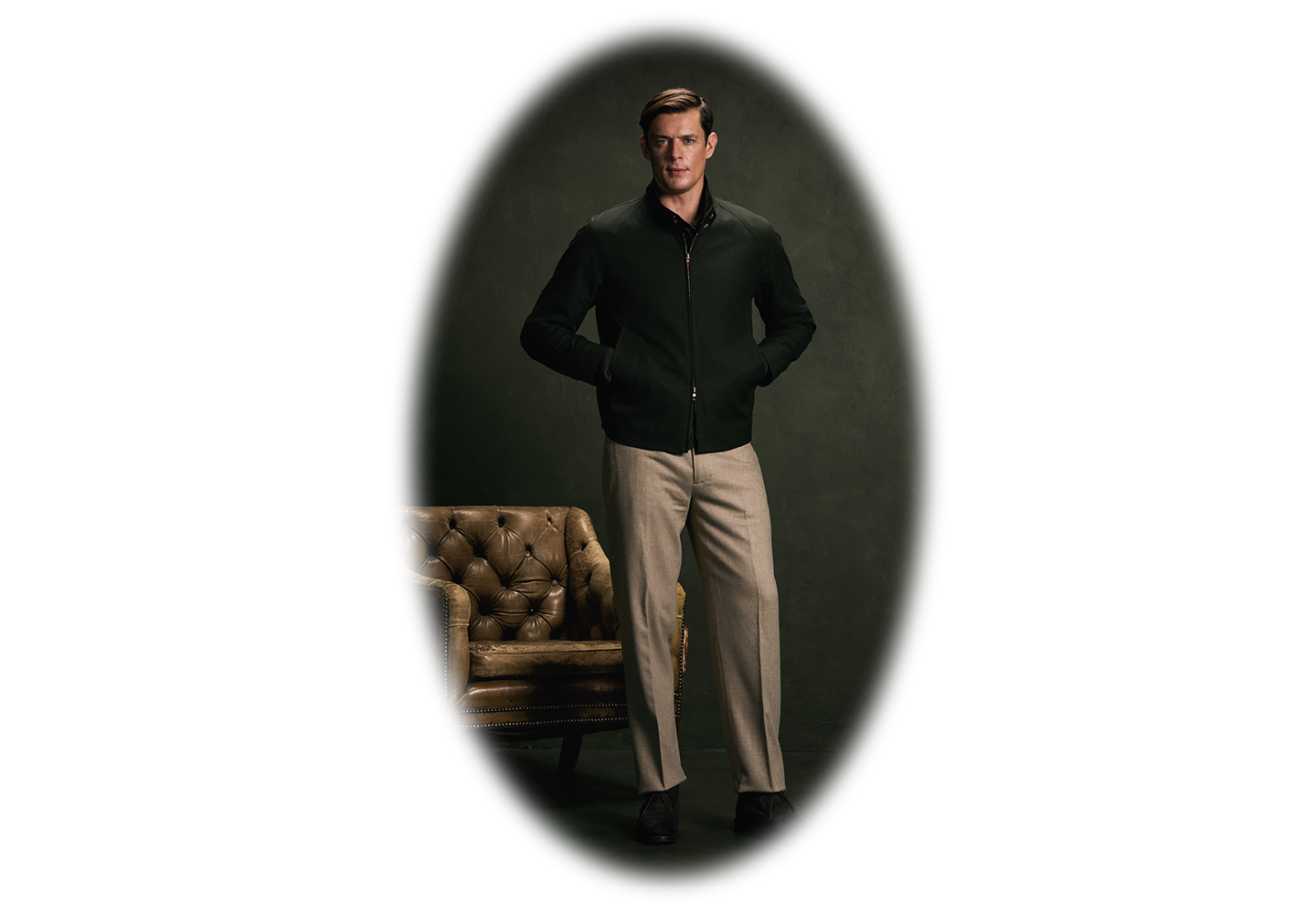 The Ventile® Harrington - Midnight Navy (Heroes)